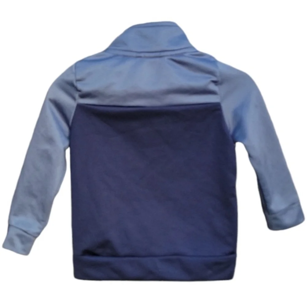 PUMA Infant's Medium Blue Logo Zip-Up Track Jacket